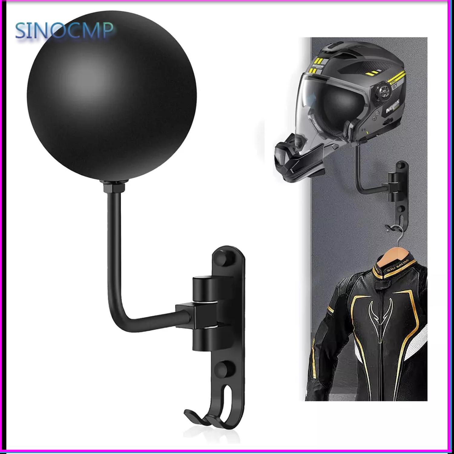 Cycling Gear Wall Mount - Motorcycle Helmet Rack Wall Mount Helmet