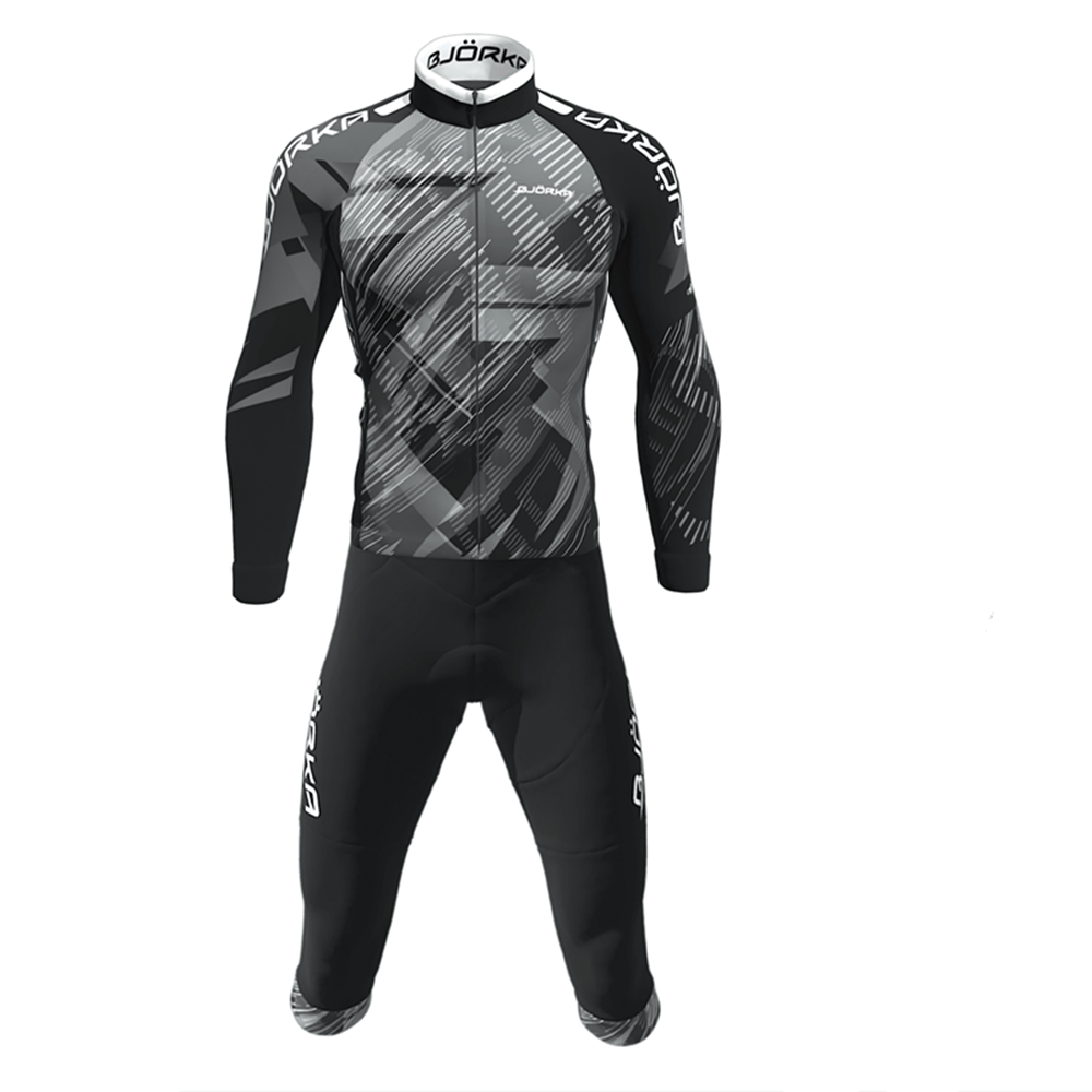 Cycling Gear Sale - Spring/Autumn Bjorka Cycling Long Sleeve Jersey