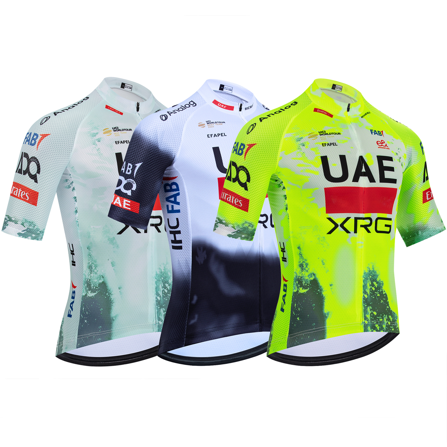 Cycling Gear Uae - New Yelllow Cycling Team Jersey 2026