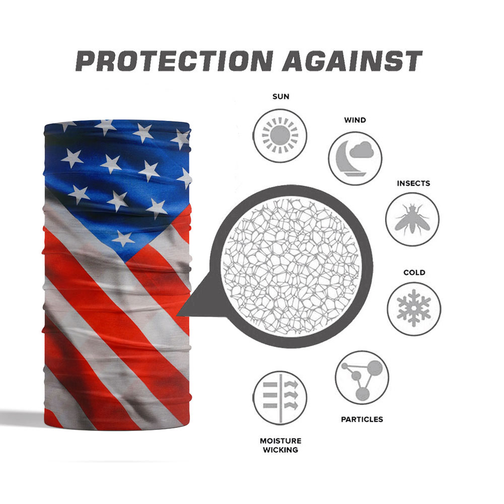 USA Flag Pattern Sun Protectiv - Cycling Gear Pas avaliação e preço