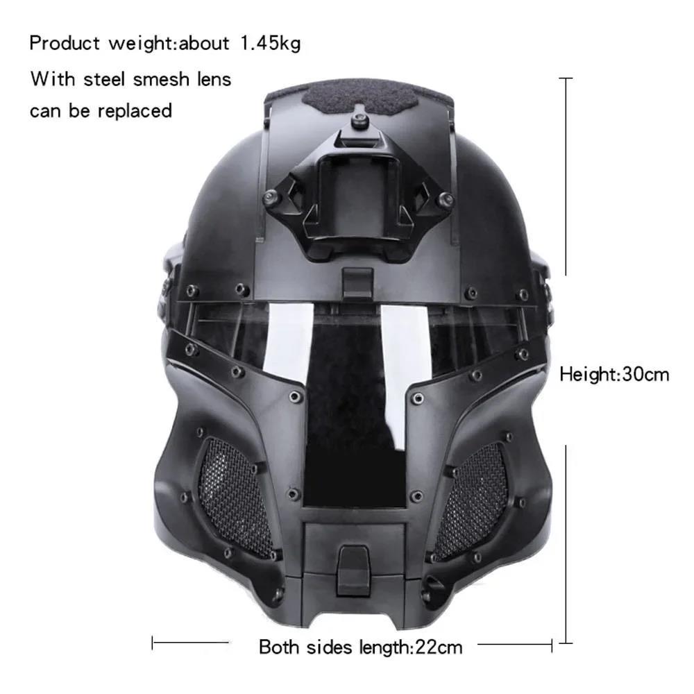 Tactical Helmet Modular Mediev - Cycling Gear Pas avaliação e preço