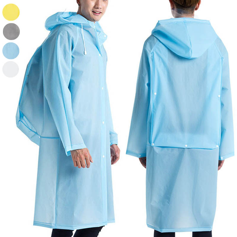New Reusable Transparent EVA L - Cycling Gear In Rain avaliação e preço