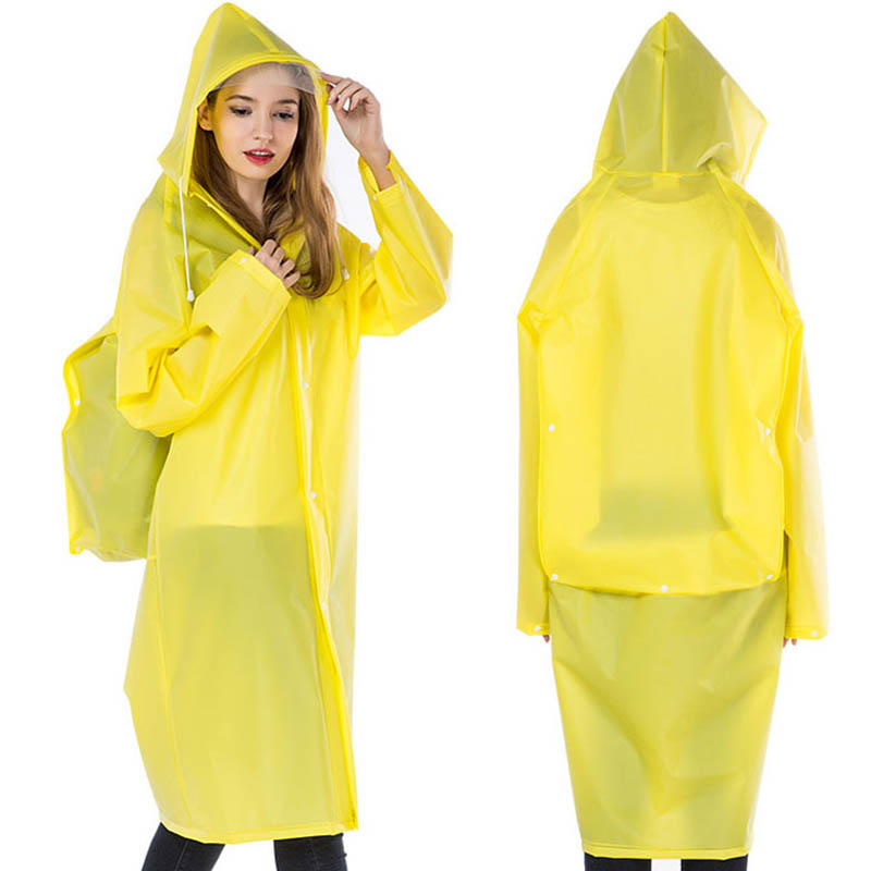 New Reusable Transparent EVA L - Cycling Gear In Rain avaliação e preço