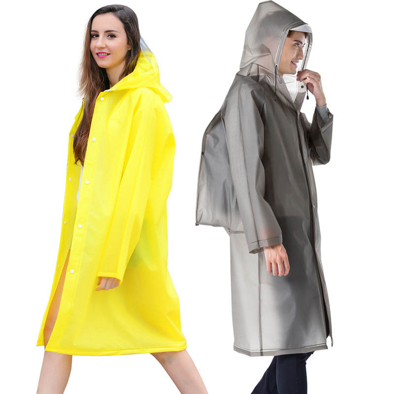 New Reusable Transparent EVA L - Cycling Gear In Rain avaliação e preço