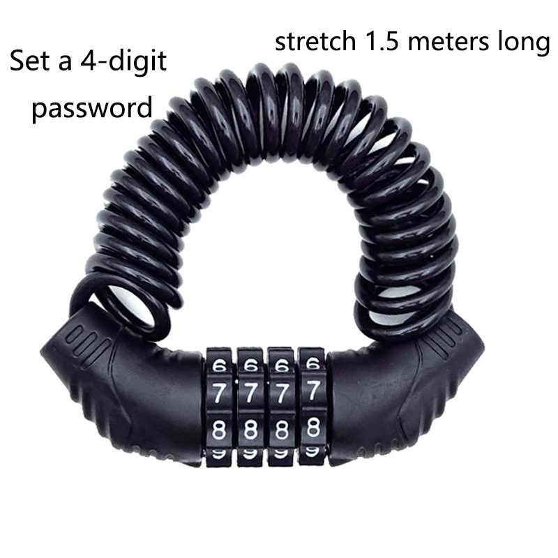 Portable Password Wire Anti-Th - Cycling Gear Sale avaliação e preço