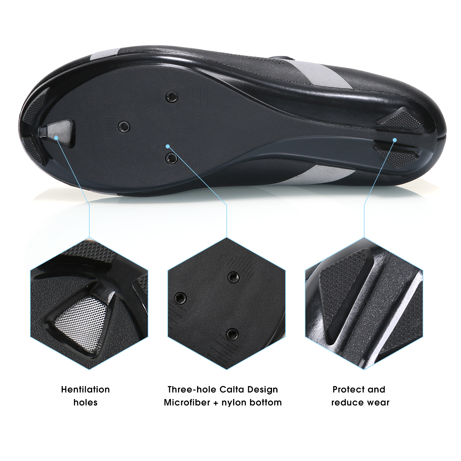 Santic Cycling Lock Shoes Fits - Clipless Mtb Shoes avaliação e preço