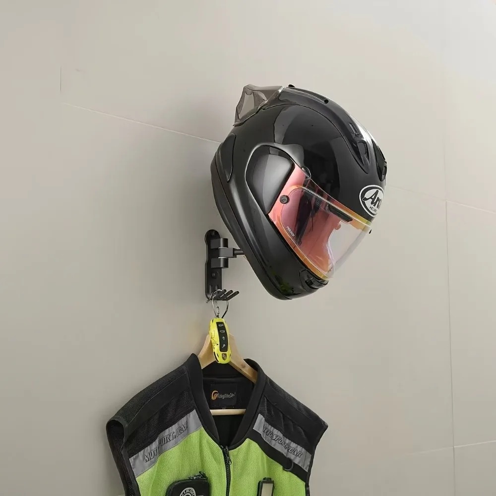 Wall Mount Motorcycle Helmet R - Cycling Gear Wall Mount avaliação e preço