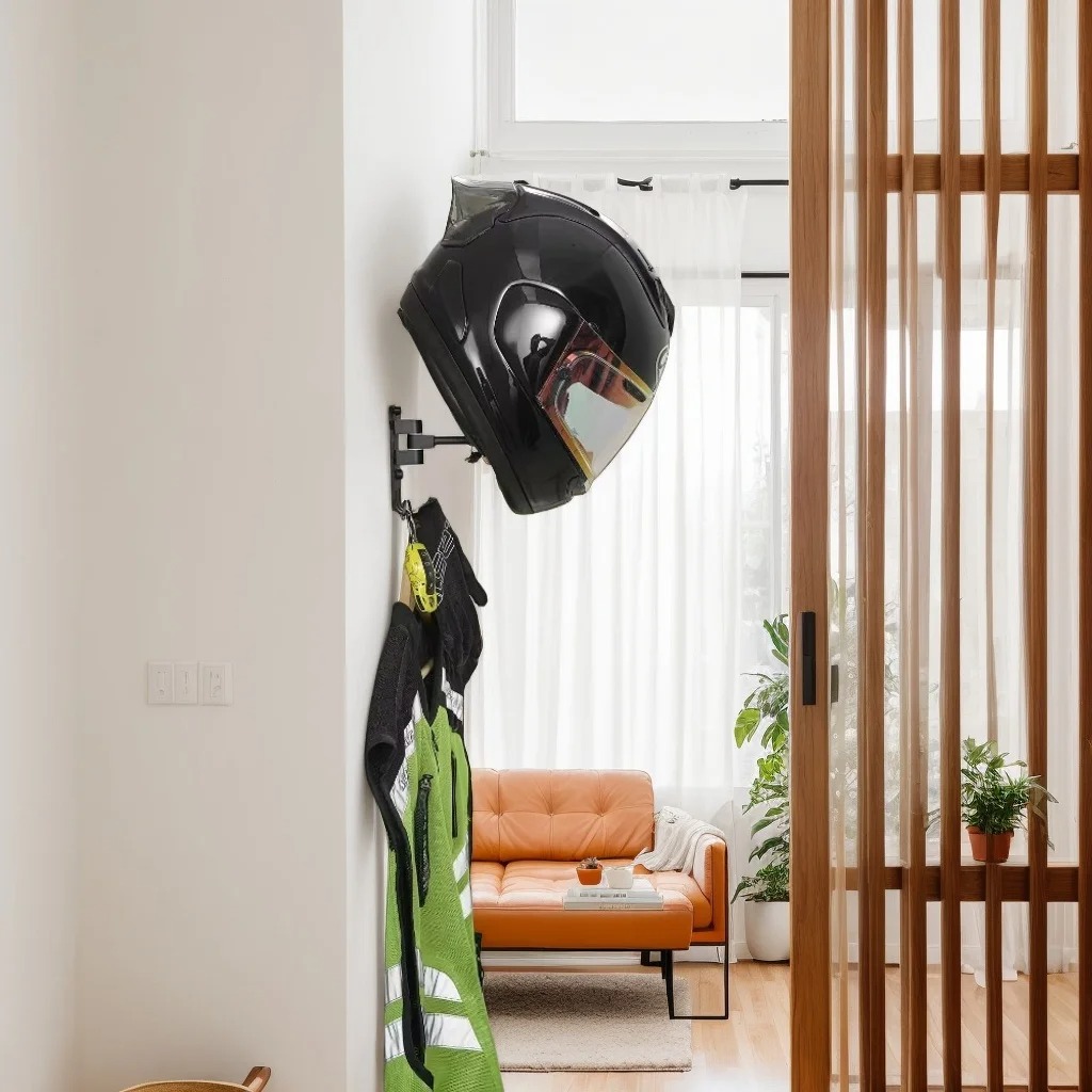 Wall Mount Motorcycle Helmet R - Cycling Gear Wall Mount avaliação e preço