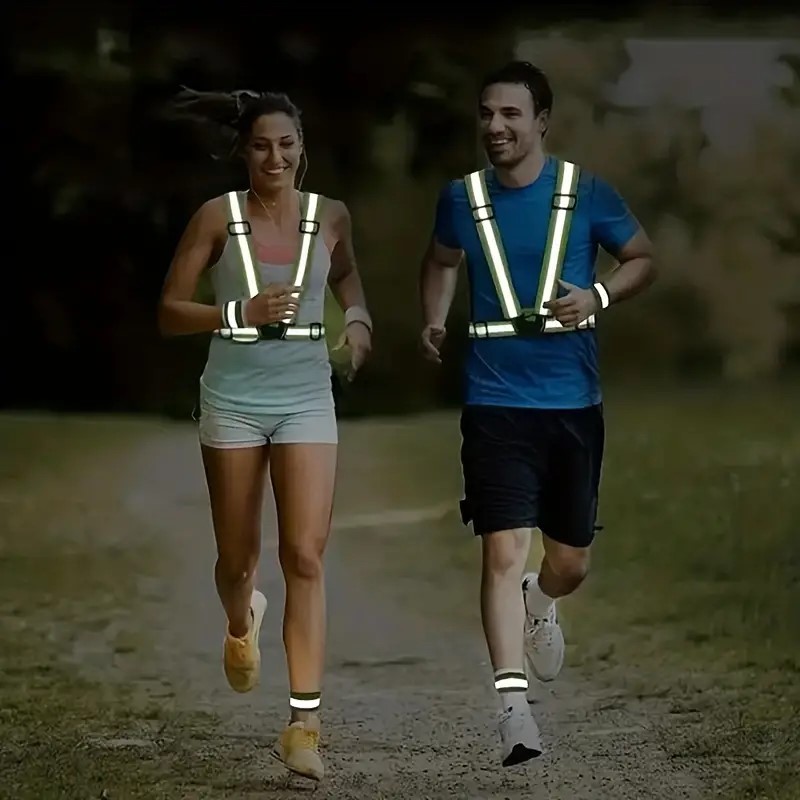 Reflective Vest Running Gear,  - Cycling Visibility Gear avaliação e preço