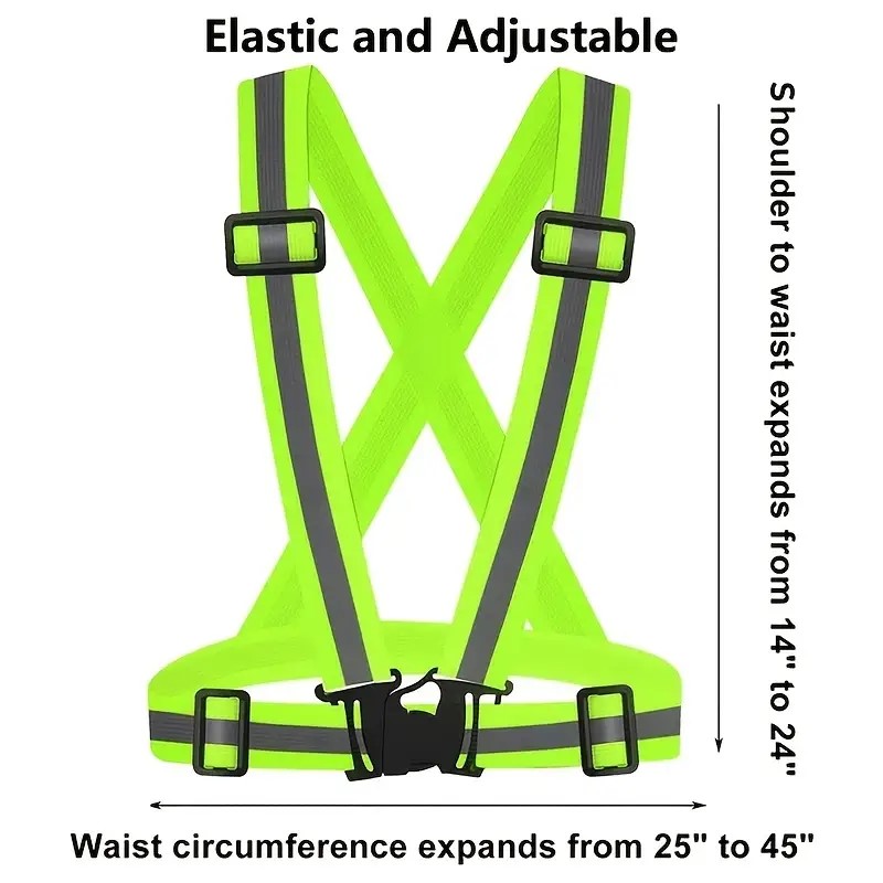 Reflective Vest Running Gear,  - Cycling Visibility Gear avaliação e preço