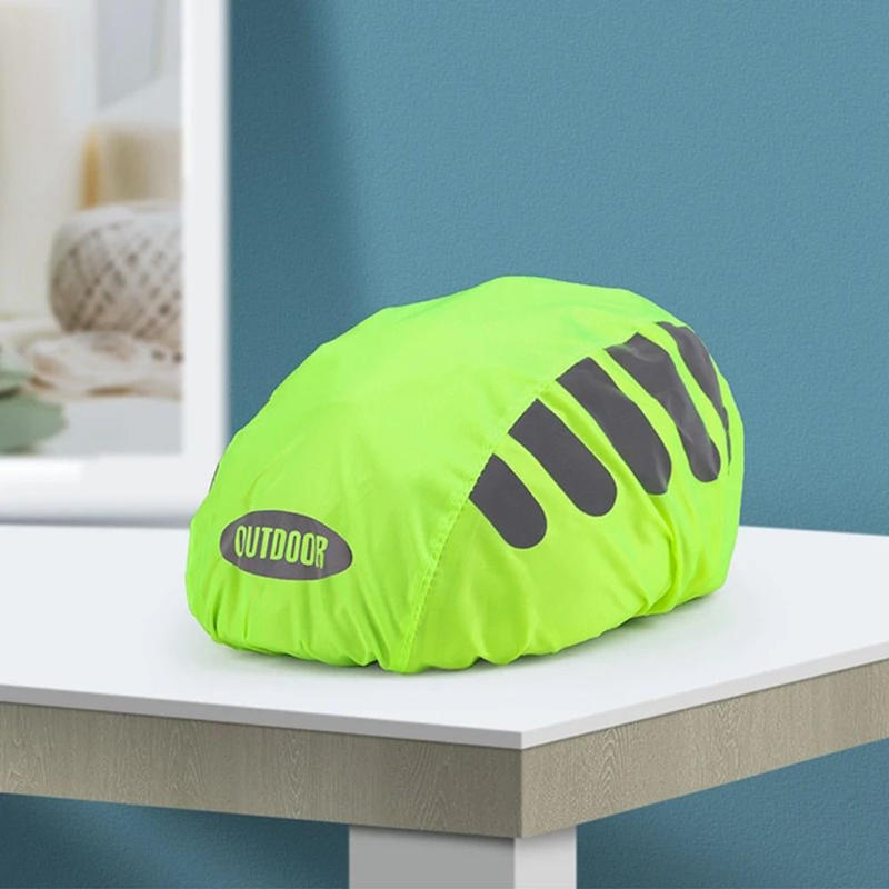 1 Pcs Bike Helmet Rain Cover W - Cycling Visibility Gear avaliação e preço