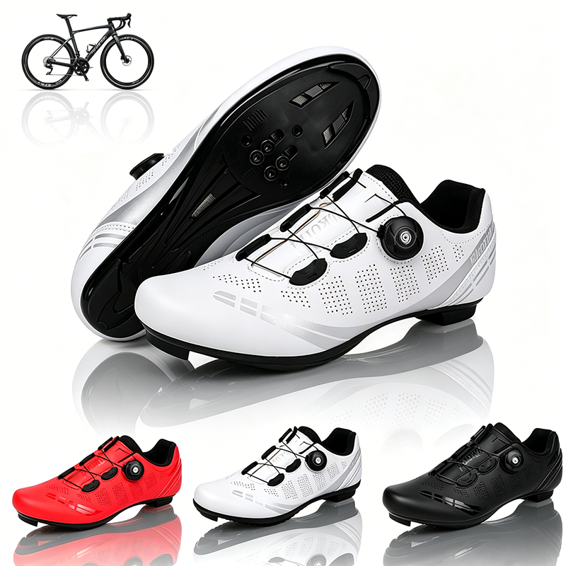 Breathable Mesh Cycling Shoes  - Clipless Mtb Shoes avaliação e preço