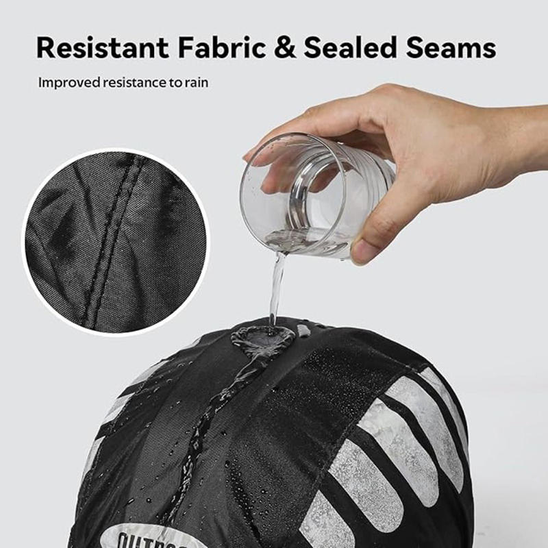 1 Pcs Bike Helmet Rain Cover W - Cycling Visibility Gear avaliação e preço