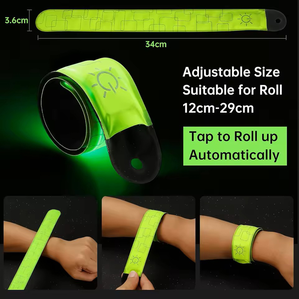 LED Running Armband LED Wristb - Cycling Visibility Gear avaliação e preço