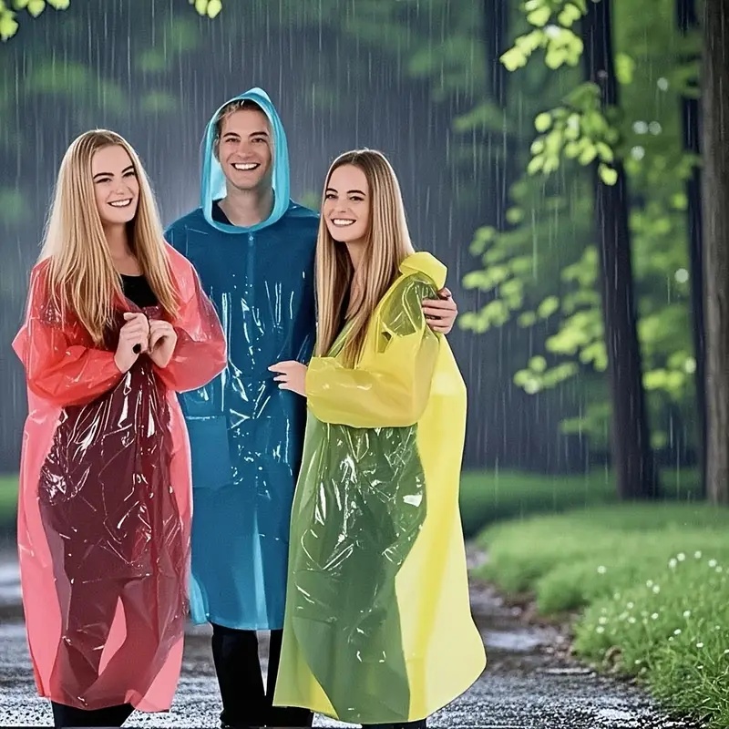15/30Pcs Random Color Disposab - Cycling Gear In Rain avaliação e preço