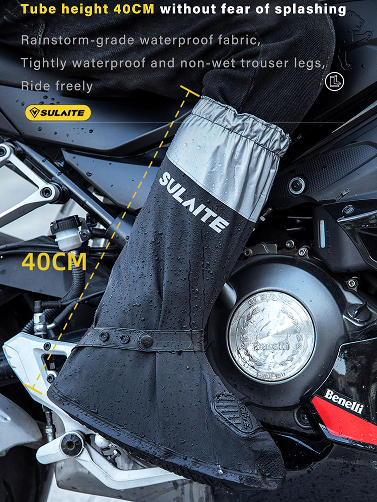 SULAITE Motorcycle Rain Boots  - Cycling Gear In Rain avaliação e preço