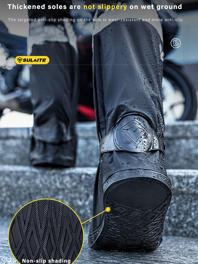 SULAITE Motorcycle Rain Boots  - Cycling Gear In Rain avaliação e preço