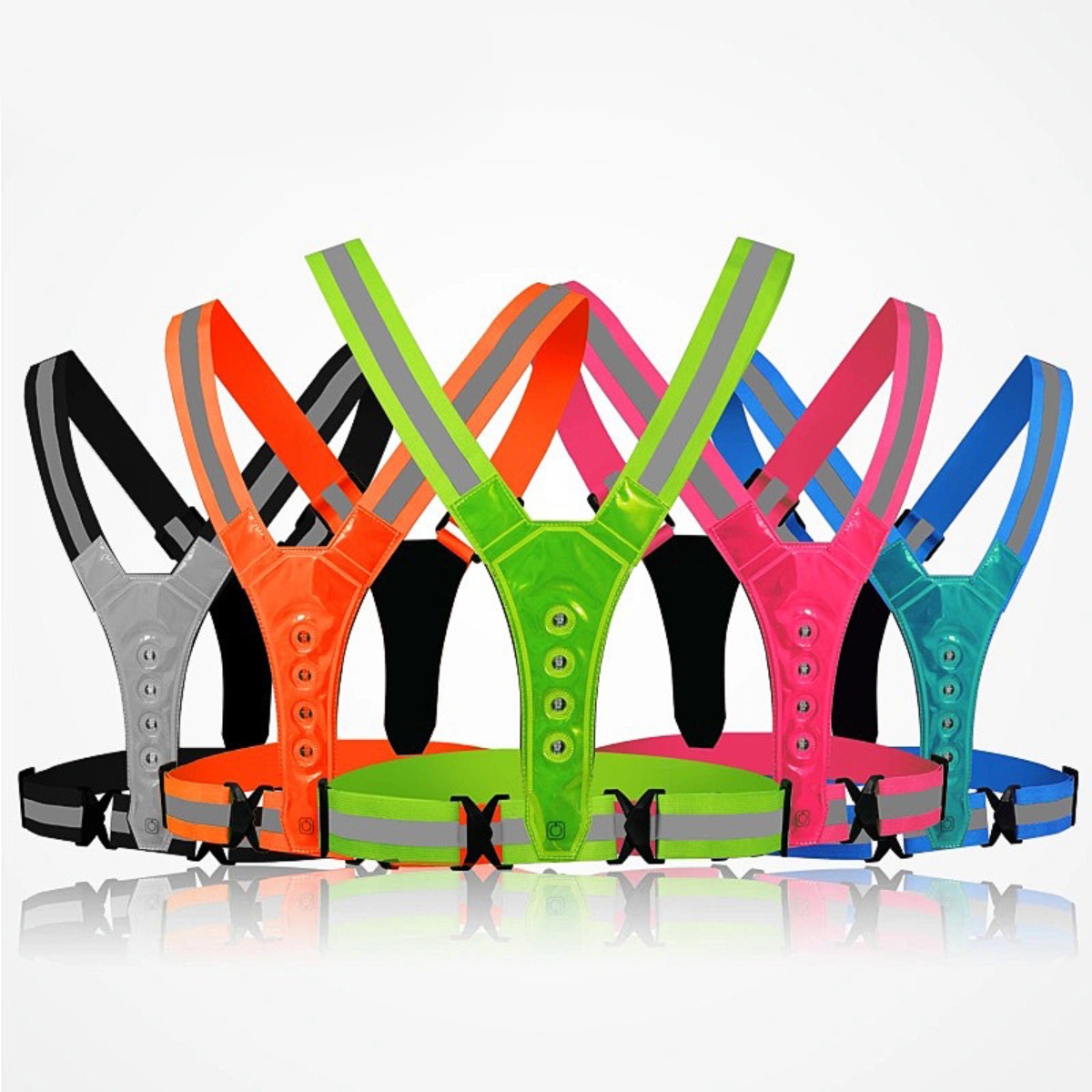 Adjustable LED Running & Cycli - Cycling Gear Pas avaliação e preço