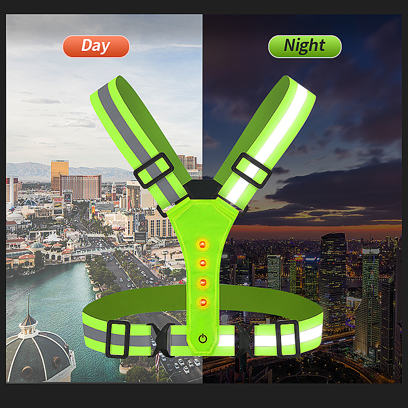 Adjustable LED Running & Cycli - Cycling Gear Pas avaliação e preço