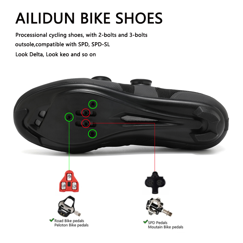 Speed Cycling Sneakers Road Bi - Road Bike Cleats avaliação e preço