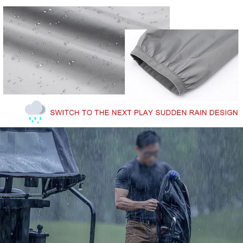 Golf Raincoat Lightweight Jack - Cycling Gear In Rain avaliação e preço