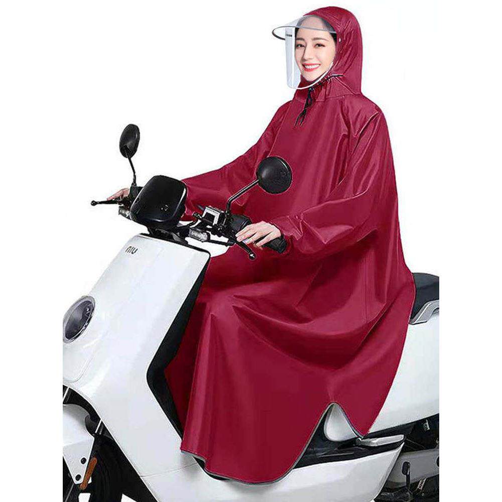 Thickened Motorcycle Raincoat  - Cycling Gear In Rain avaliação e preço