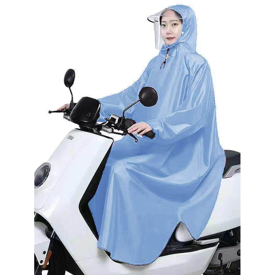 Thickened Motorcycle Raincoat  - Cycling Gear In Rain avaliação e preço