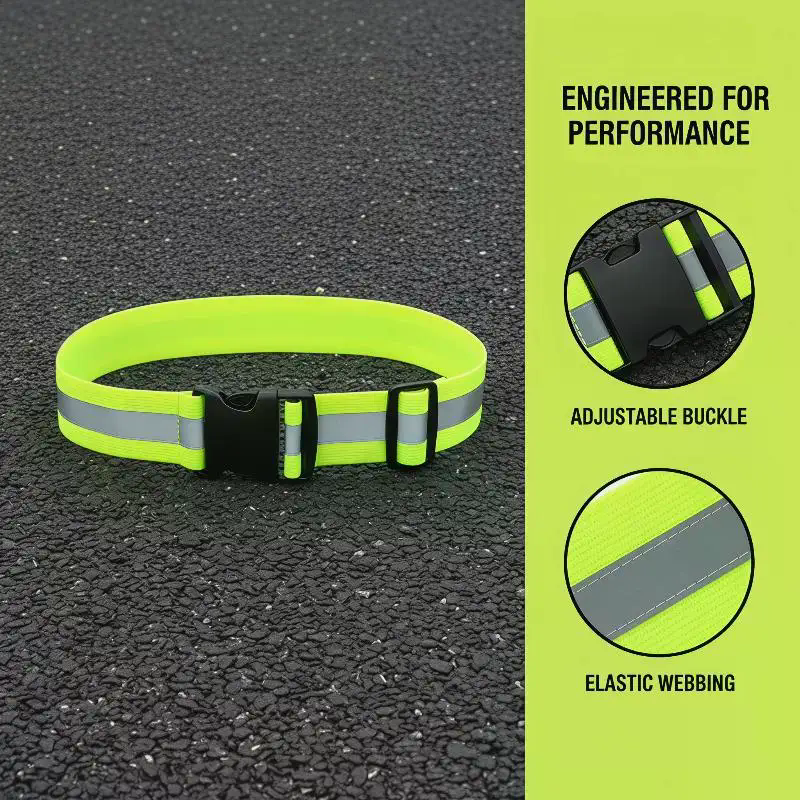 Adjustable Elastic Reflective  - Cycling Visibility Gear avaliação e preço