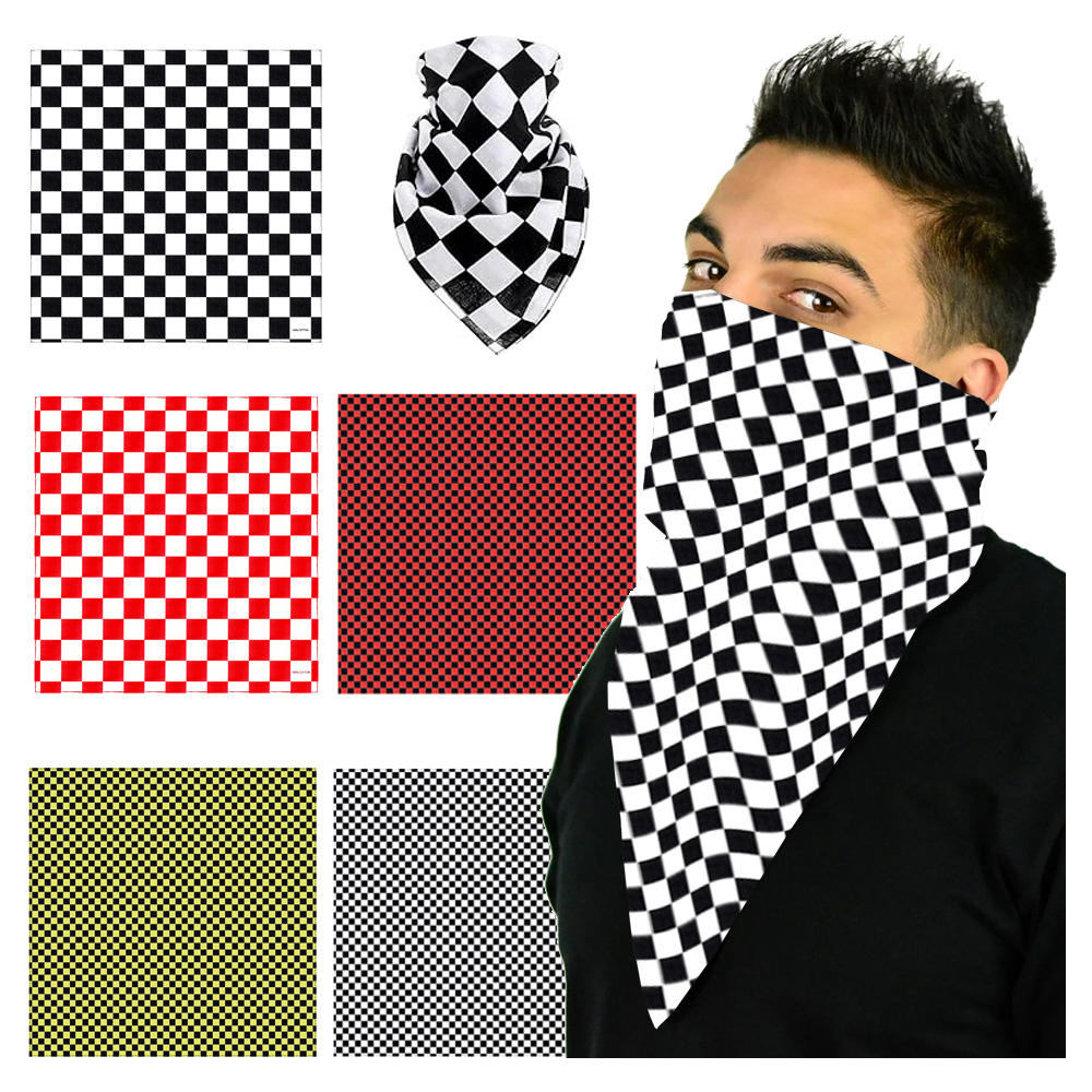5 Styles Racing Checkered Flag - Cycling Gear Pas avaliação e preço