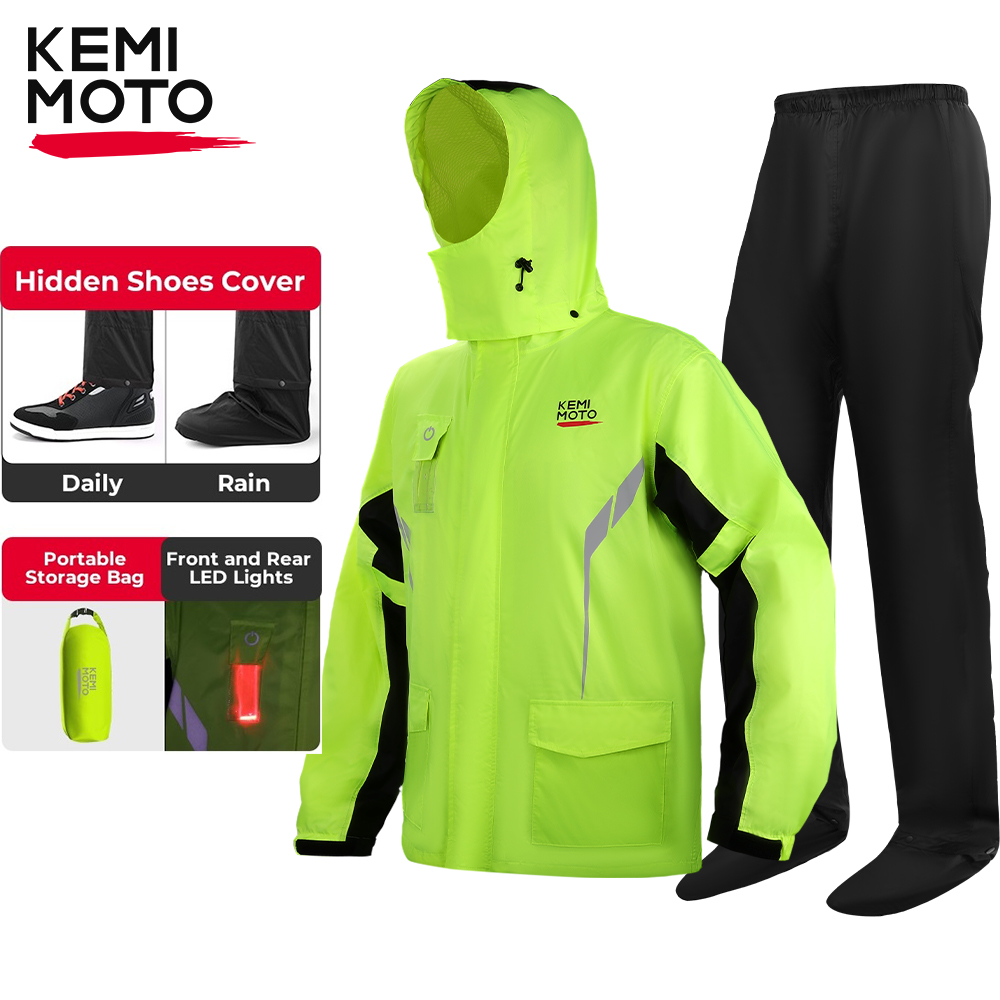 KEMIMOTO Unisex Waterproof Rai - Cycling Gear In Rain avaliação e preço