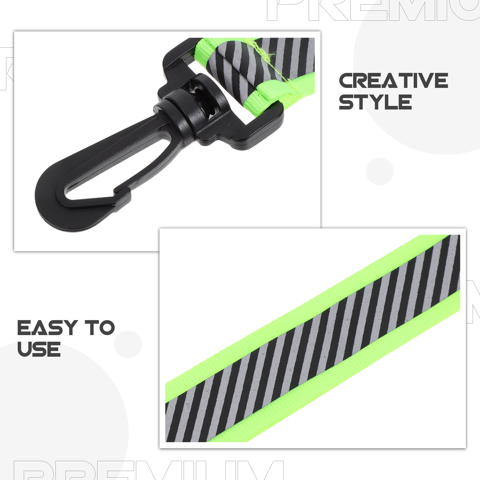 8Pcs Reflective Keychain Doubl - Cycling Visibility Gear avaliação e preço