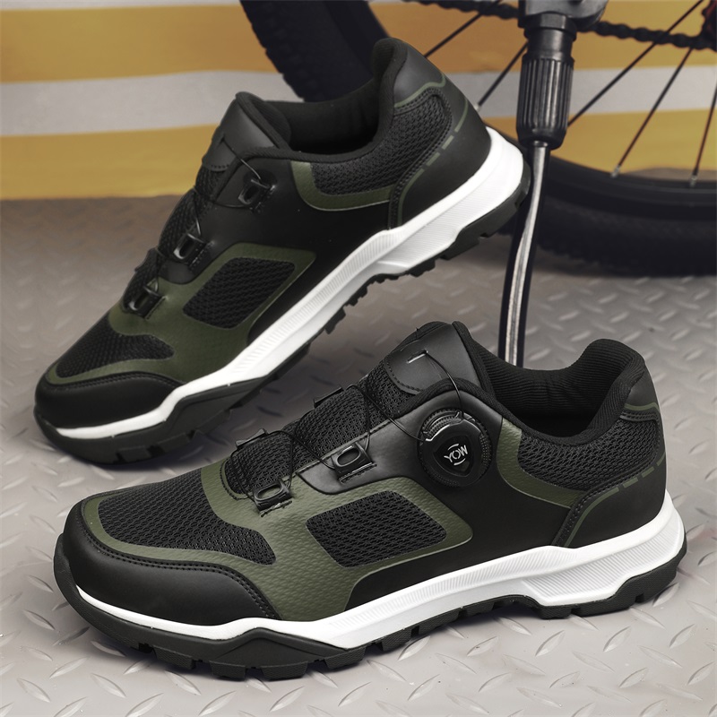 Comfortable casual four season - Clipless Mtb Shoes avaliação e preço
