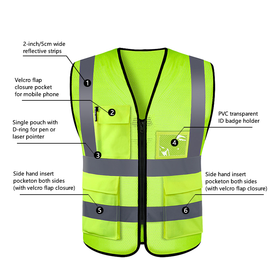 Adjustable Safety Vest Lightwe - Cycling Visibility Gear avaliação e preço