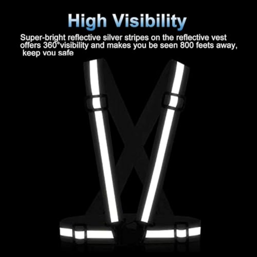Reflective Vest Running Gear,  - Cycling High Gear avaliação e preço