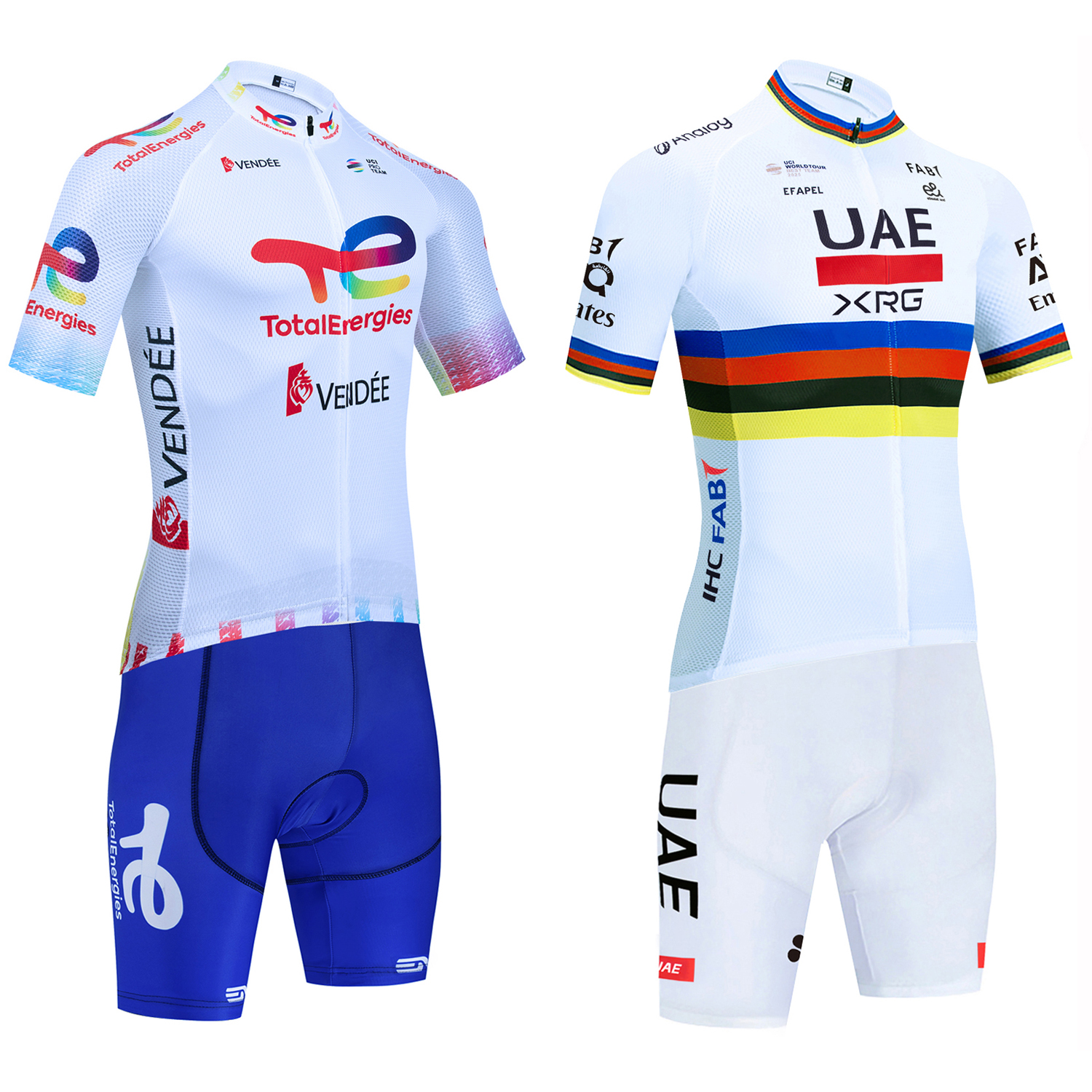 New UAE Cycling Jersey White T - Cycling Gear Uae avaliação e preço