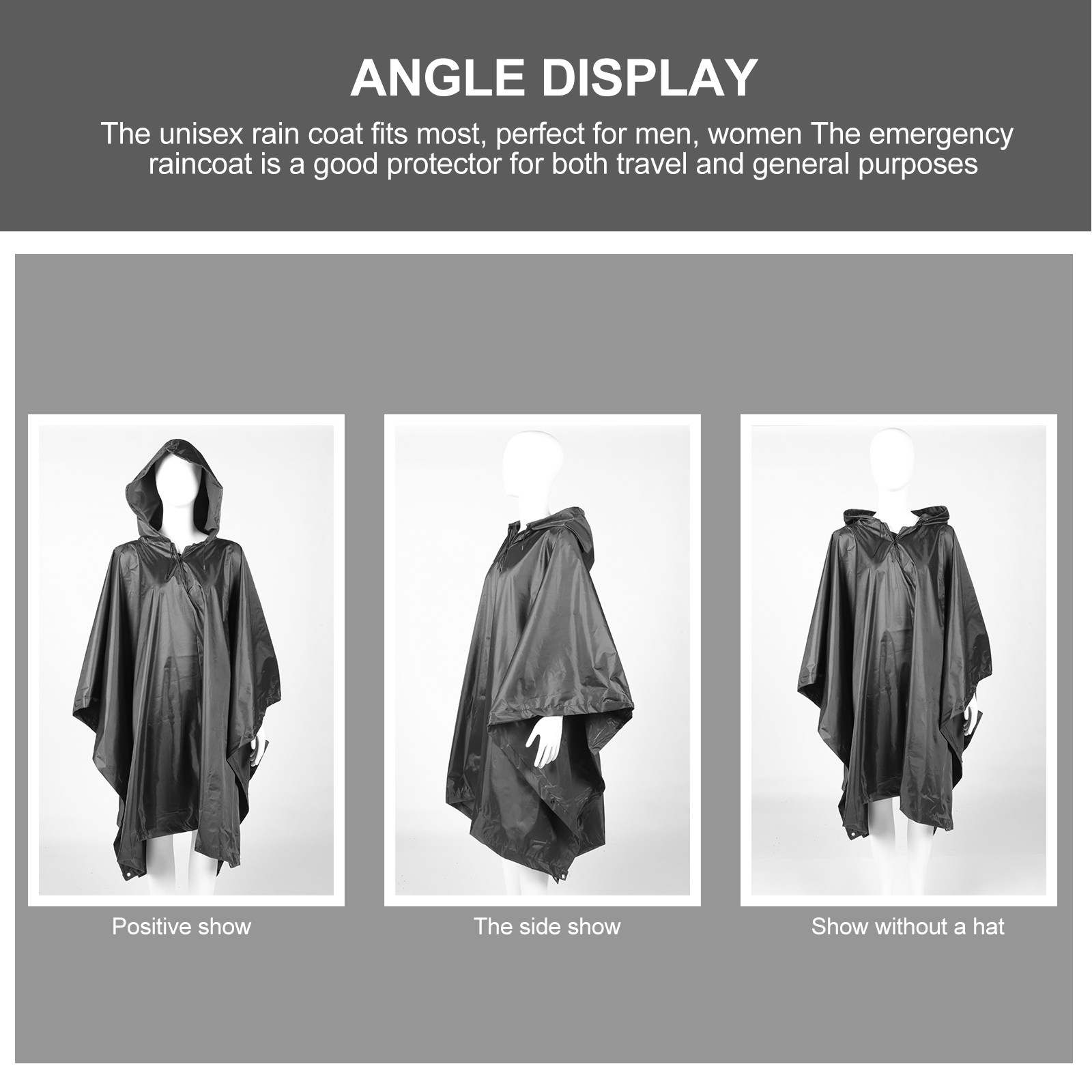 Waterproof Raincoat Hoodie Uni - Cycling Gear In Rain avaliação e preço