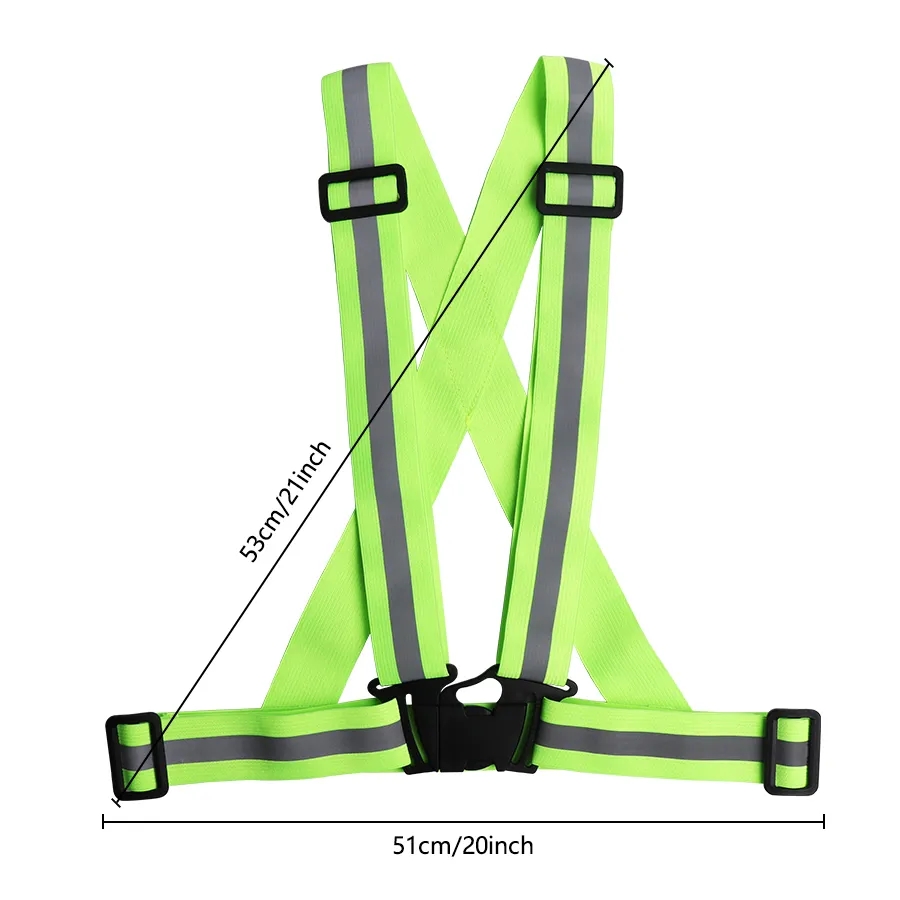 Adjustable Lightweight Safety  - Cycling Visibility Gear avaliação e preço