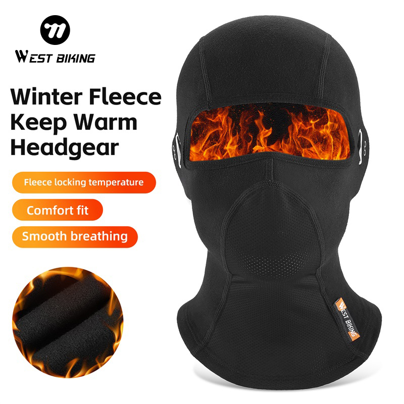 WEST BIKING Winter Fleece Head - Cycling Gear Pas avaliação e preço
